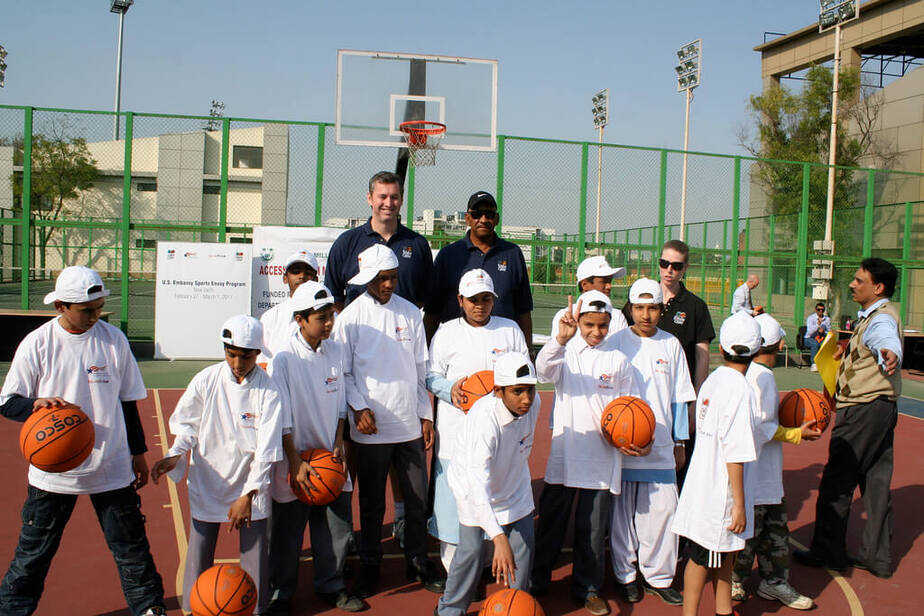 NBA in the U.S Embassy New Delhi