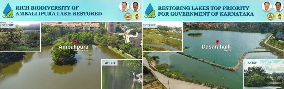 Congress Bangalore Lake Cleanup The Bastion