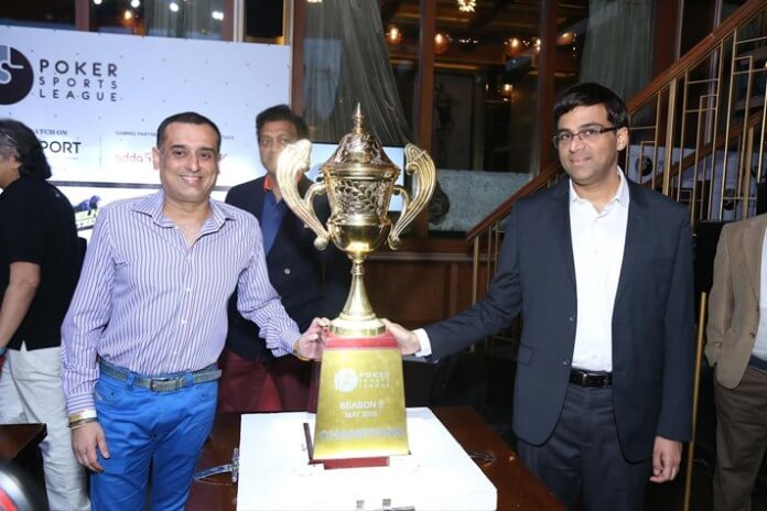 Vishwanathan Anand Poker SPorts League The Bastion