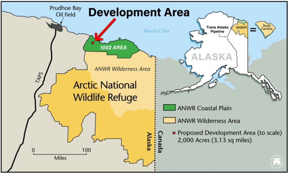 SIZE OF PROPOSED OPERATIONS IN ANWR